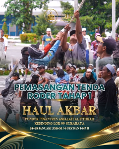 “Istana” 8.000 m² untuk Haul Akbar Al Fithrah 2026